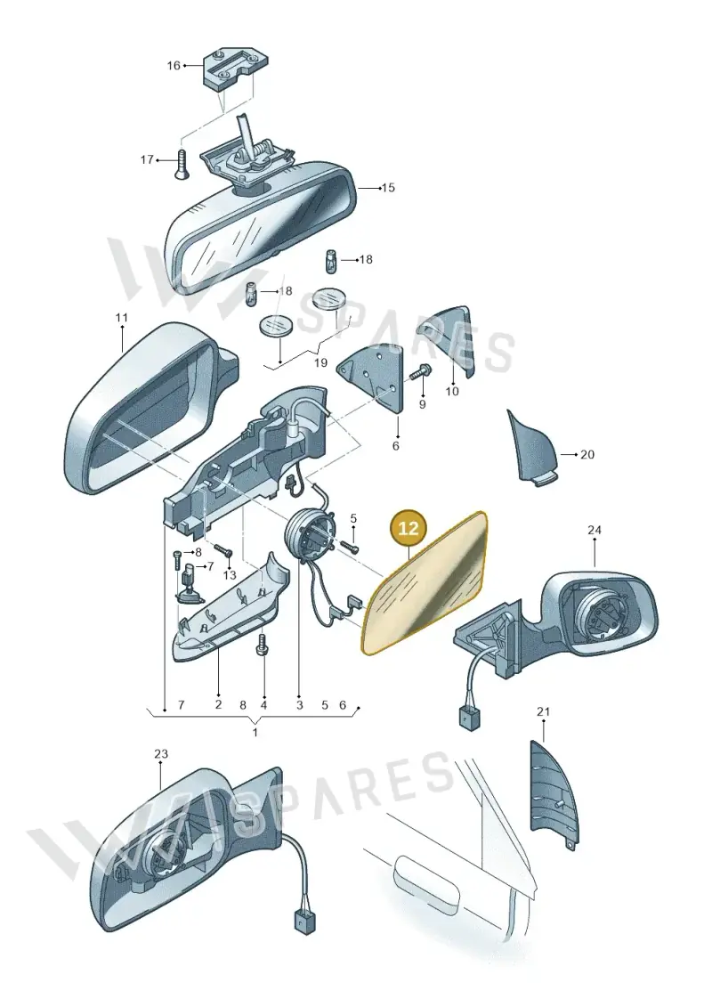 8T0857535F — Audi A8/S8/qu. lang    08> (2007-) diagram 291857400, position 12
