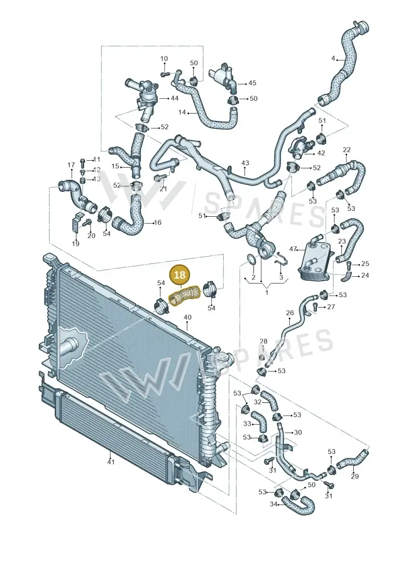 8U0121056 — Audi RSQ3 qu. 2.5 (2013-2018) diagram 764121330, position 18