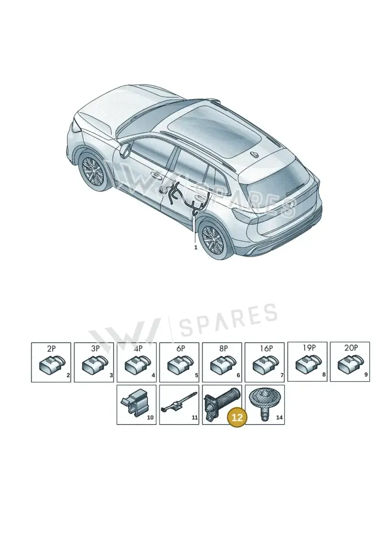 8U0959845C — Skoda Kodiaq (2024-2024) diagram 57x972340, position 12