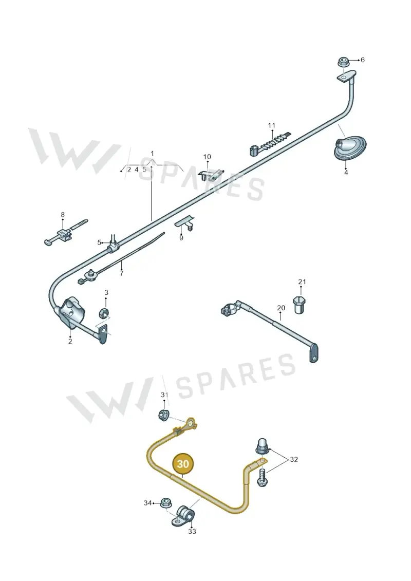 8U0971235 — Audi RSQ3 qu. 2.5 (2013-2018) diagram 764972000, position 30