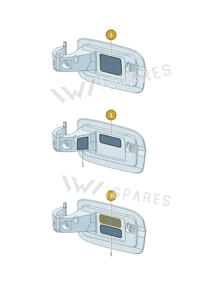 8V0010508D — Audi A3 Sportback (2016-2020) diagram 890010350, position 1