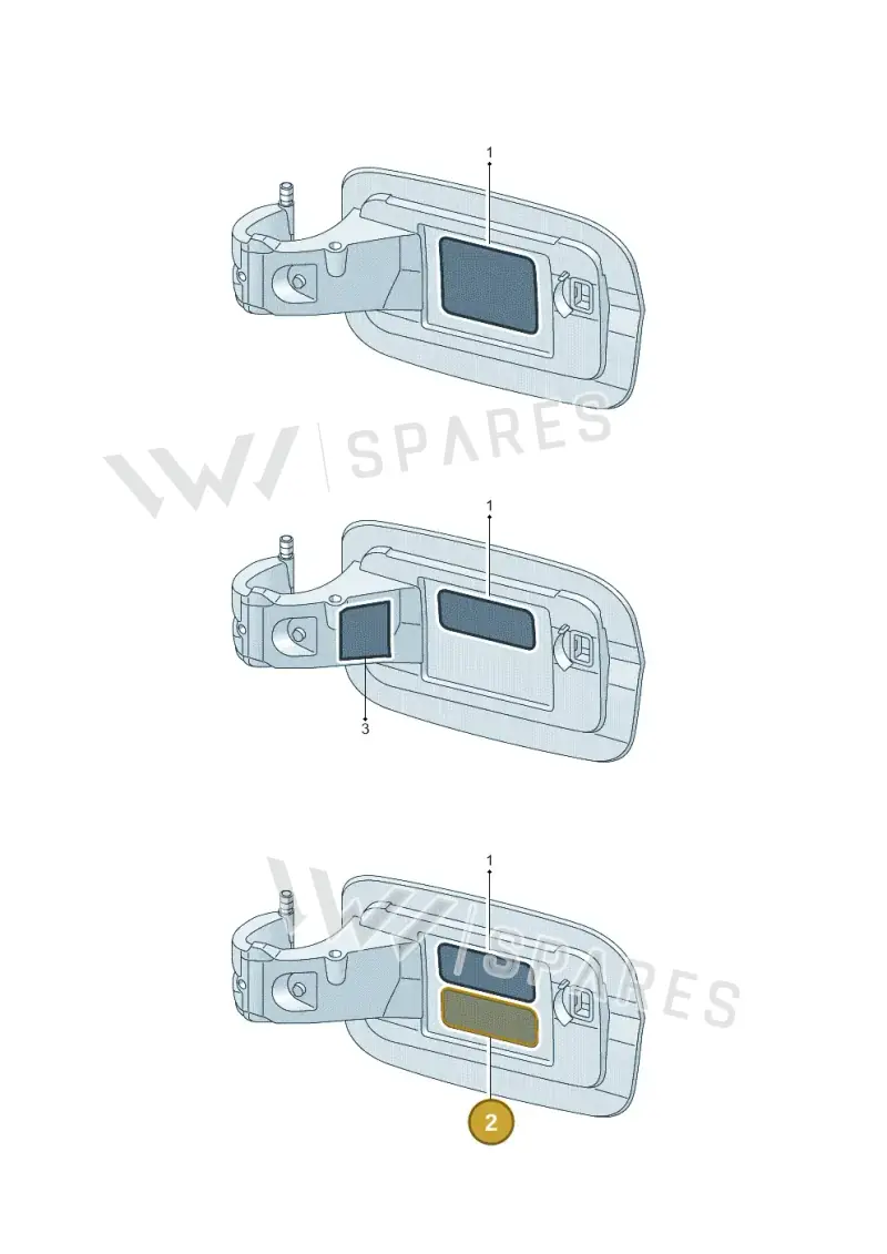 8V0010508E — Audi A3 Sportback (2019-2025) diagram 890010350, position 2