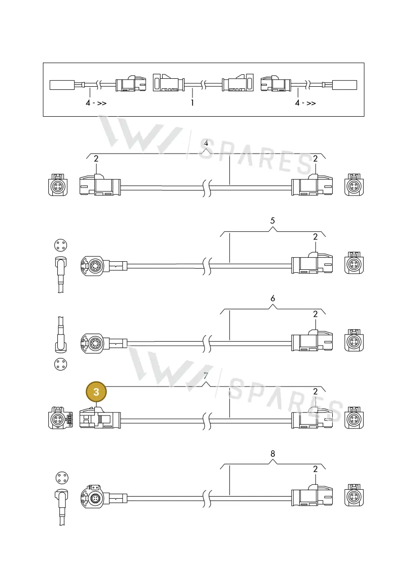 8V0035750F — Audi 1J0 platform diagram 198035510, position 3