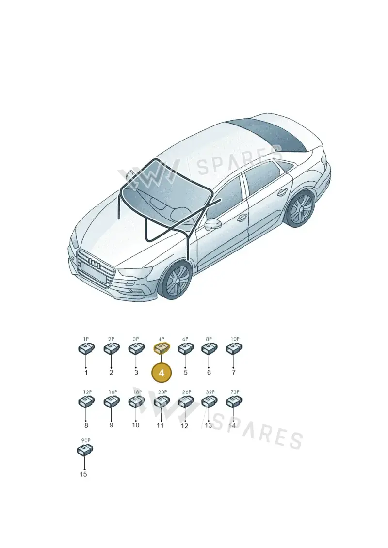 8V0035750F — Audi A3 Limousine 2.0 (2015-2016) diagram 886971810, position 4