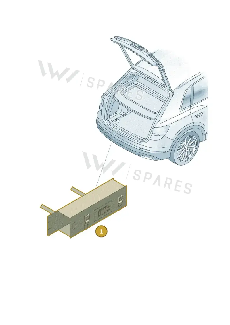 8V4862985F — Audi Q6 e-tron (2023-2025) diagram 89a860110, position 1