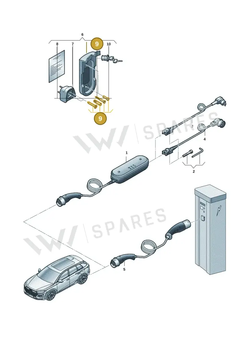 8V4915900B — Audi Q6 e-tron (2023-2025) diagram f5s970000, position 9
