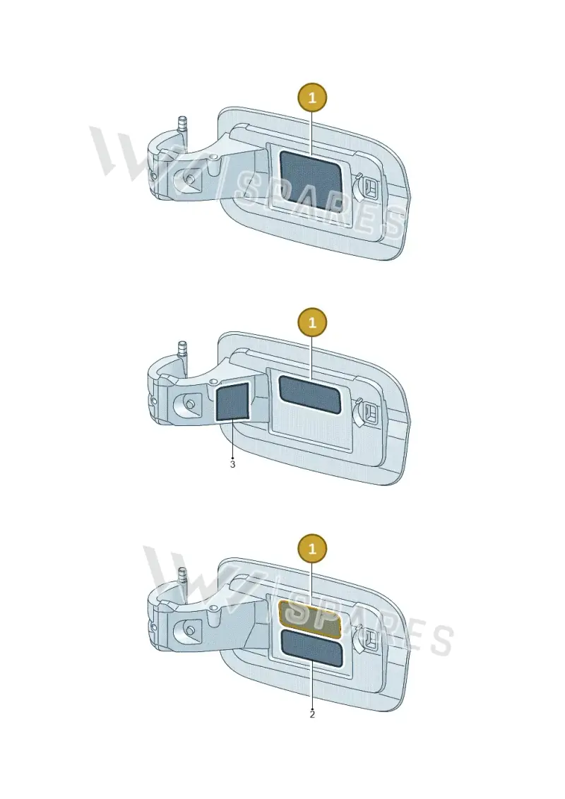 8V5010508AD — Audi A3 Sportback (2016-2020) diagram 890010350, position 1