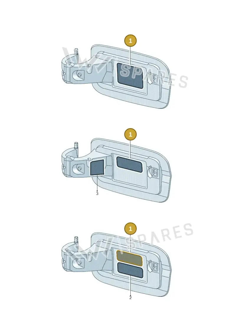 8V5010508AF — Audi A3 Sportback (2016-2020) diagram 890010350, position 1