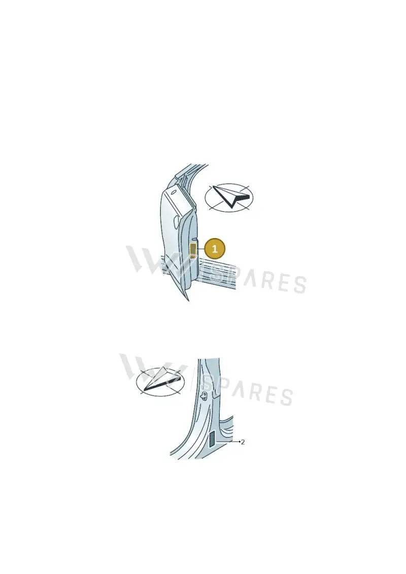8W0010502HJ — Audi RS5 Sportback (2017-2025) diagram 897010220, position 1