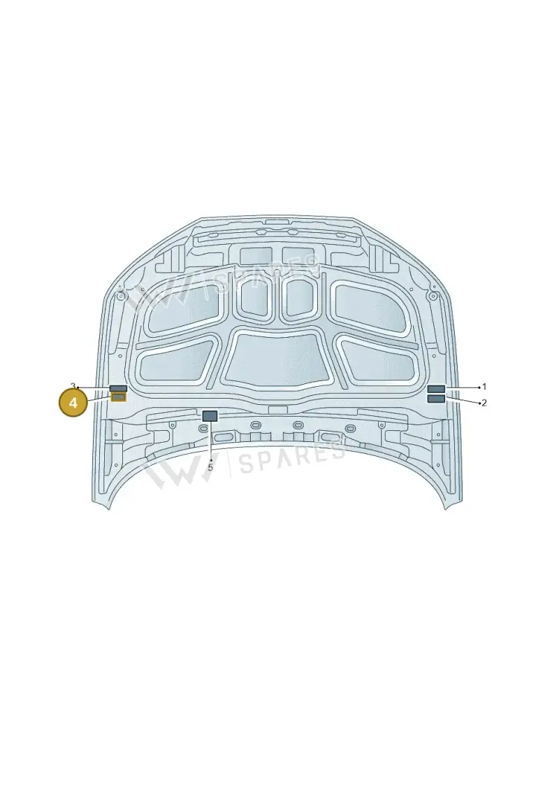 8W0010504AT — Audi A4 (2015-2025) diagram 849010100, position 4