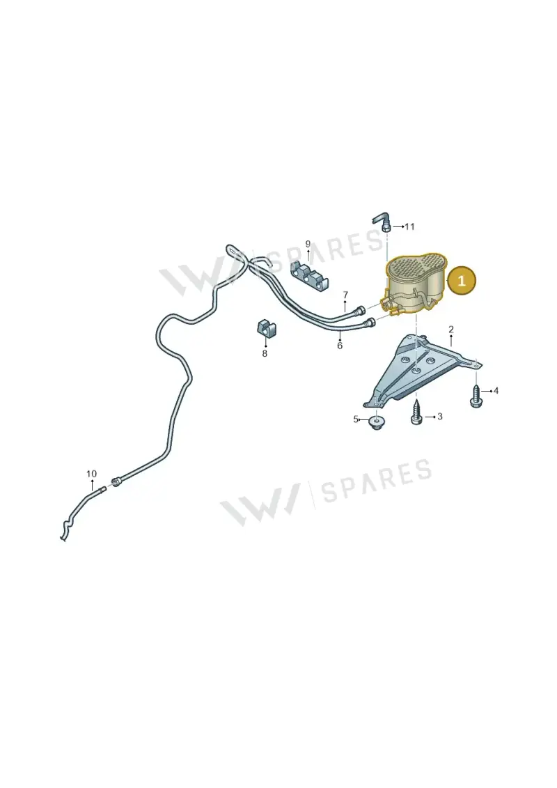 8W0201799L — Audi RS4 Avant (2017-2025) diagram 849201800, position 1