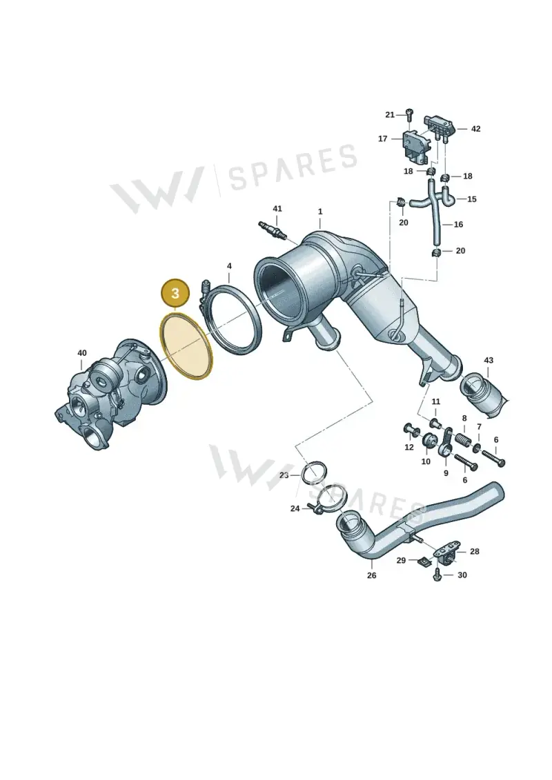 8W0253115G — Audi A5 Limo 2.0 (2024-) diagram 8wk253440, position 3