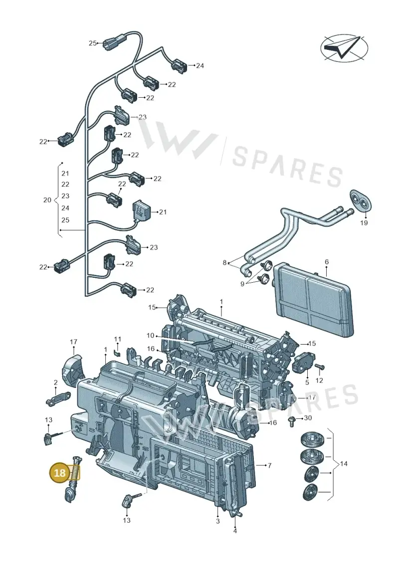8W0260113 — Audi RS6 Avant (2019-2025) diagram 435820021, position 18