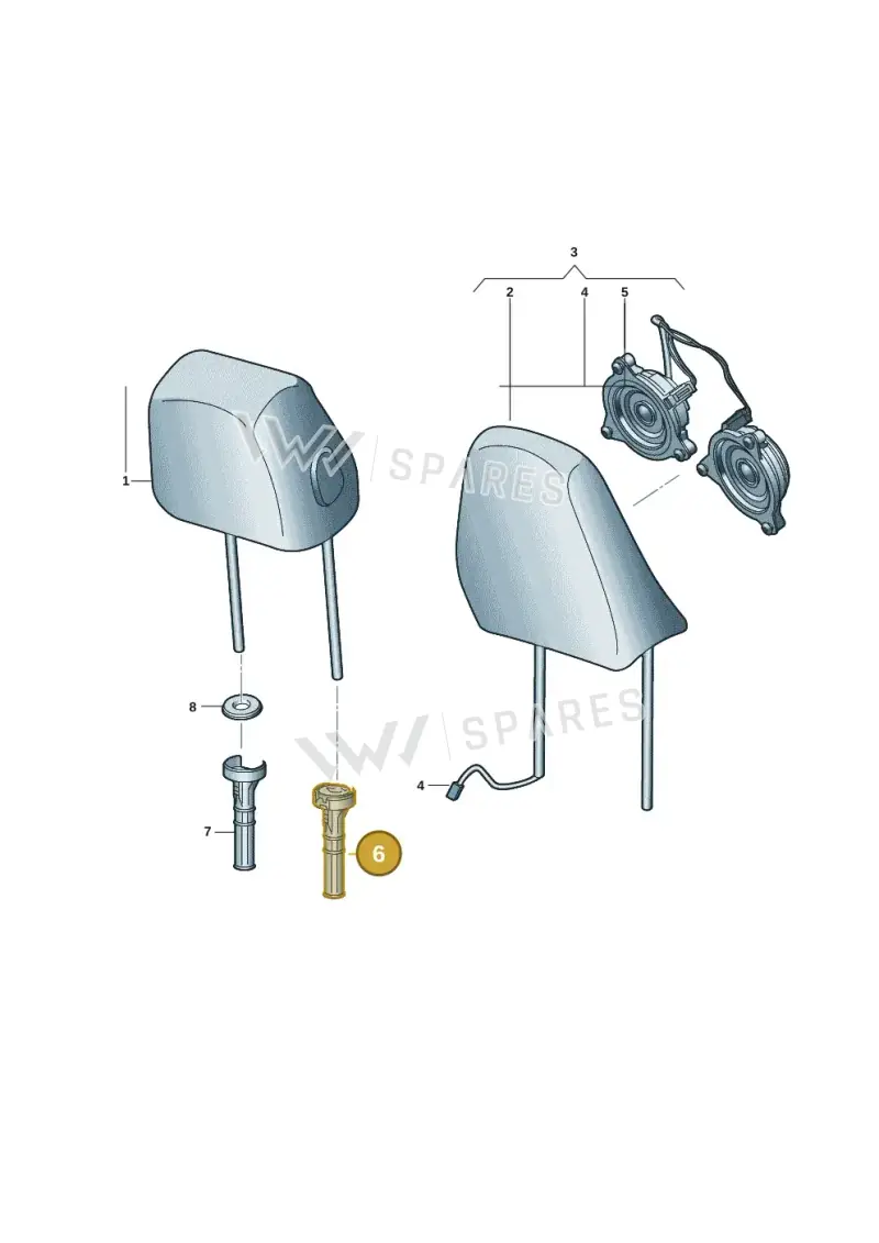 8W0881920D — Audi A5 Limo 2.0 (2024-) diagram f5s881550, position 6