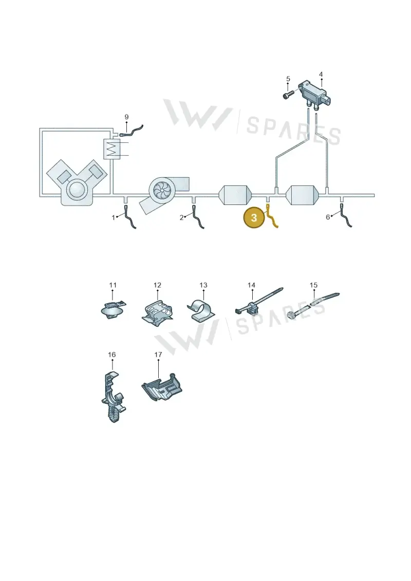 8W0906262G — Audi A6 (2018-2025) diagram 430906002, position 3