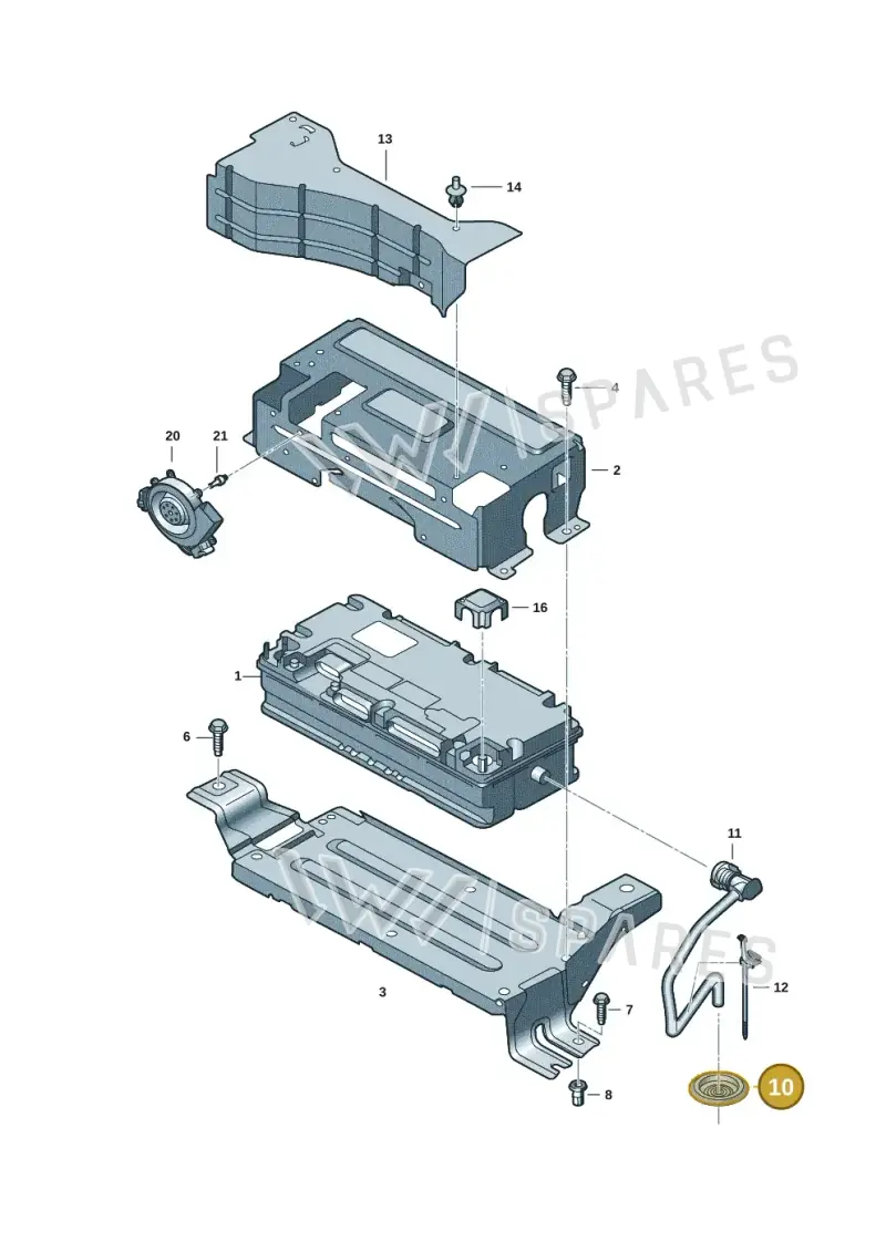8W0915143A — Audi RS Q8 Quattro (2019-) diagram 429915005, position 10