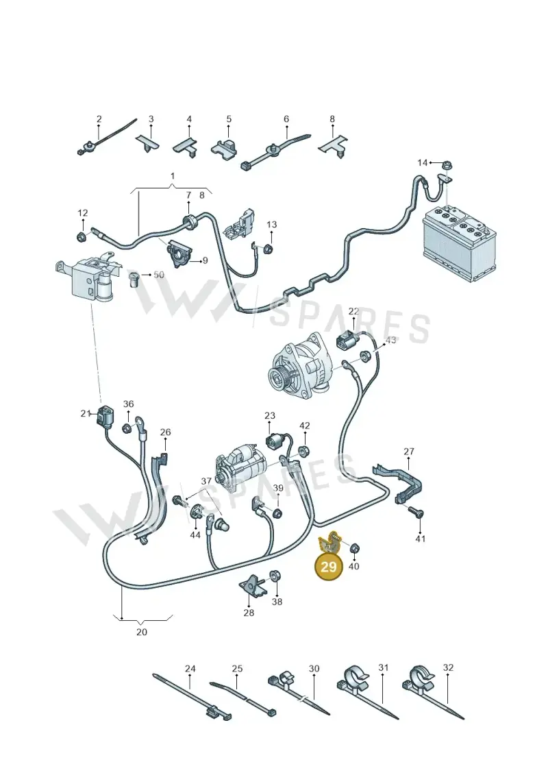 8W0971502T — Audi Q5 (2016-2025) diagram 896972000, position 29