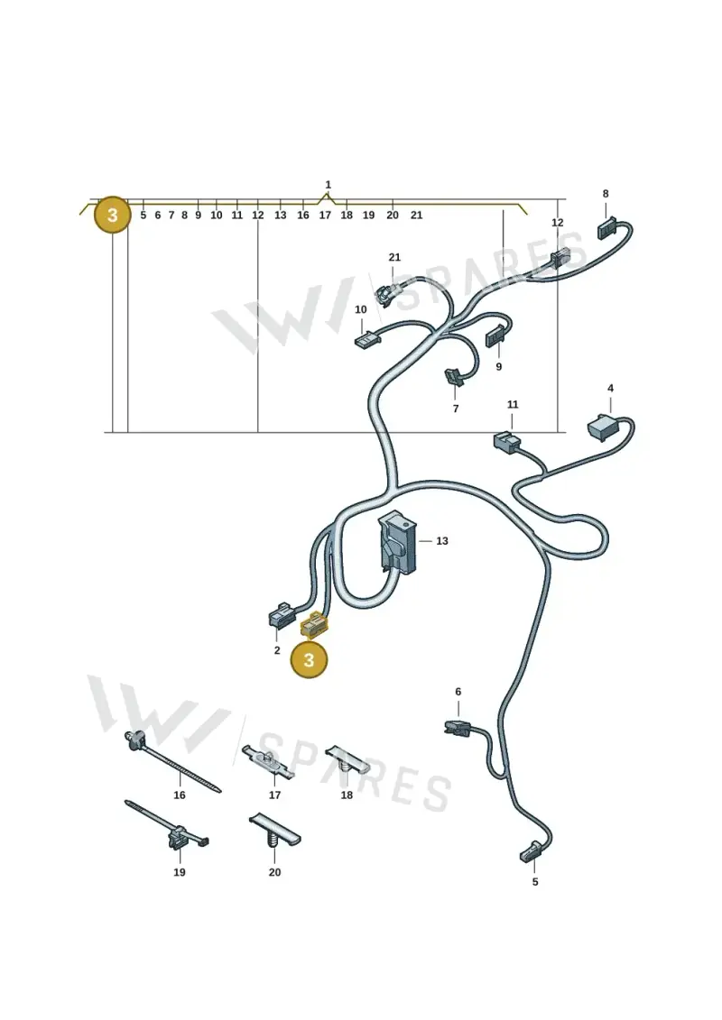 8W0971636A — Audi Q6 e-tron (2023-) diagram f5s972400, position 3