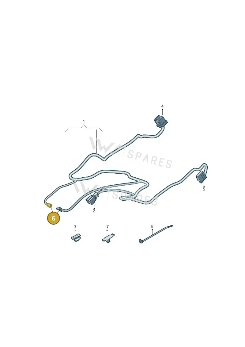 8W0971832A — Audi Q4 Sportback (2021-2025) diagram 435882000, position 6