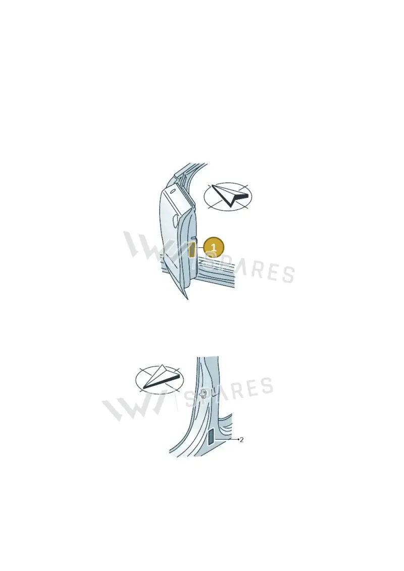8W8010502BE — Audi A5 Sportback (2016-2025) diagram 897010220, position 1