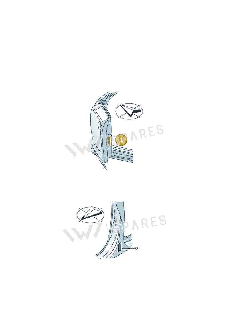 8W8010502B — Audi A5 Sportback (2016-2025) diagram 897010220, position 1