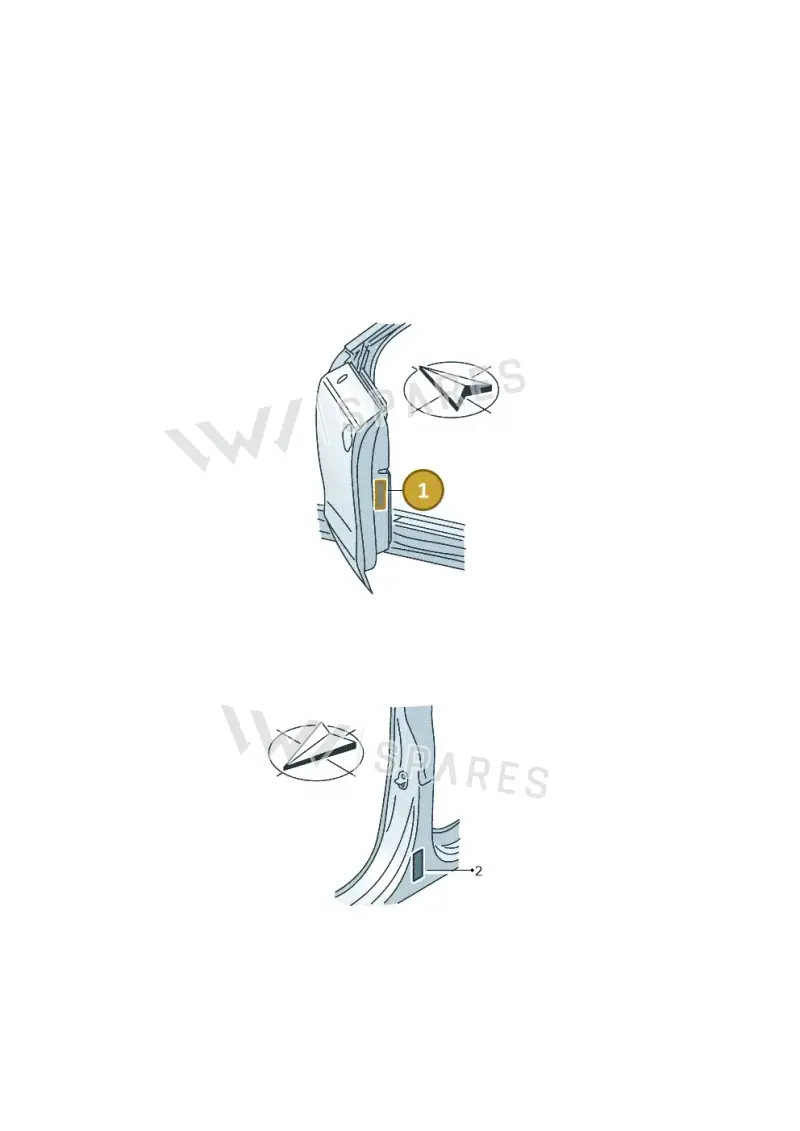 8W8010502DC — Audi A5 Sportback (2016-2025) diagram 897010220, position 1