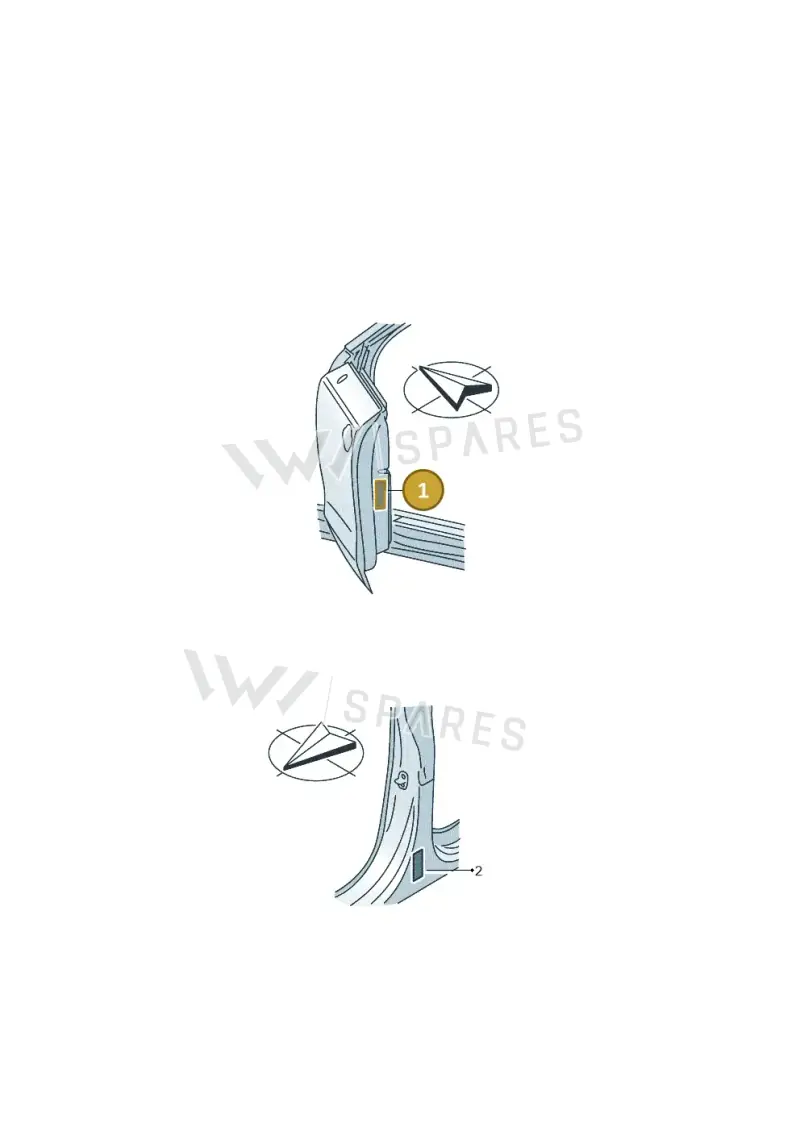 8W8010502D — Audi A5 Sportback (2016-2025) diagram 897010220, position 1