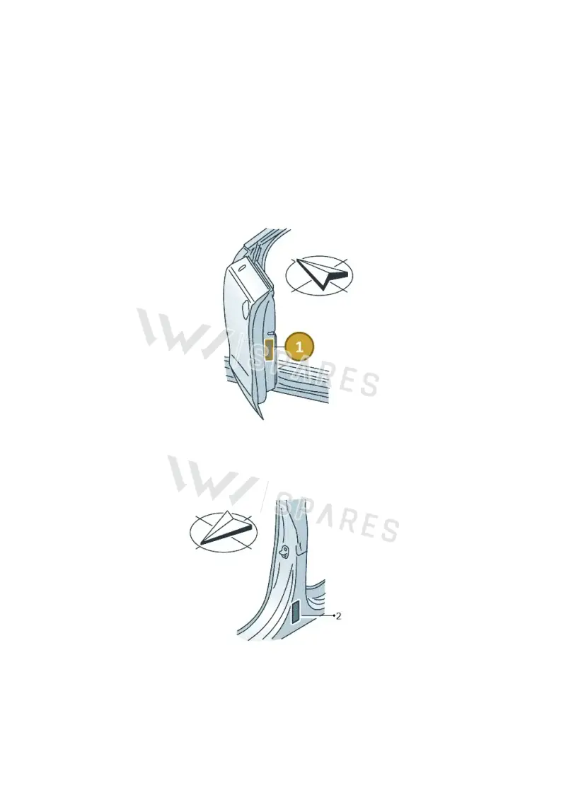 8W8010502S — Audi A5 Sportback (2016-2025) diagram 897010220, position 1