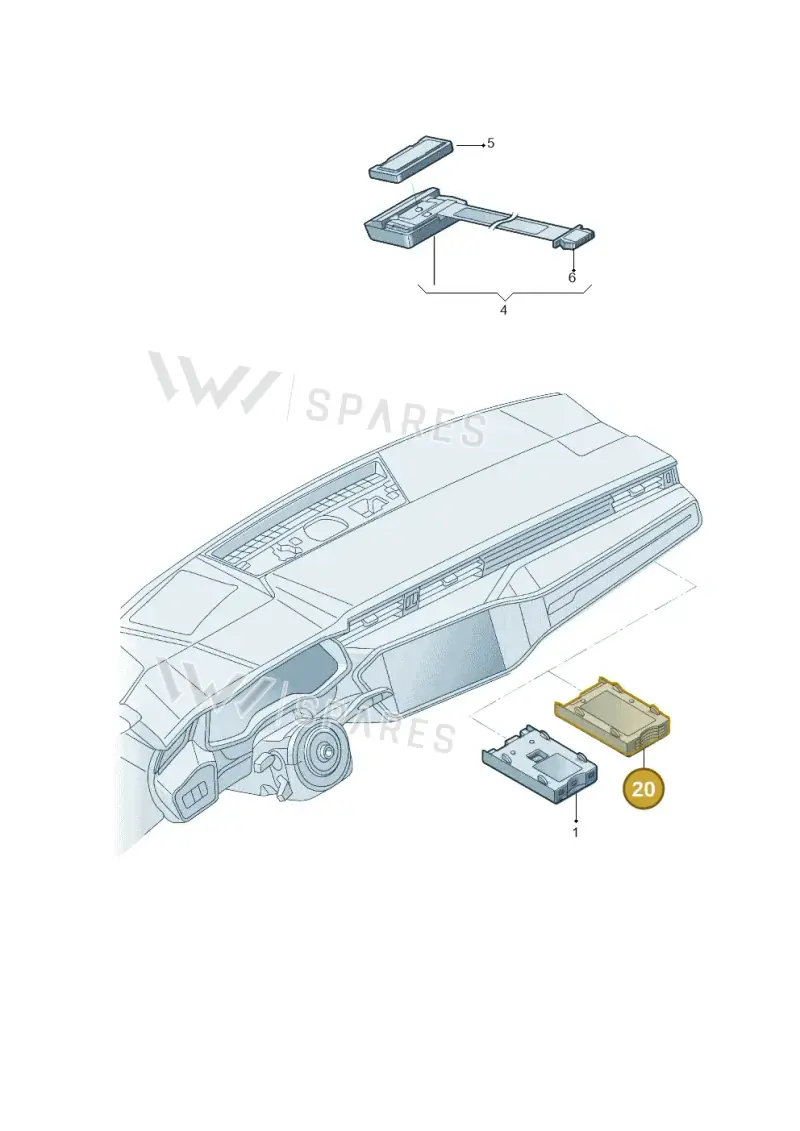 8WD919806H — Audi A7 (2021-) diagram 4kg035065, position 20