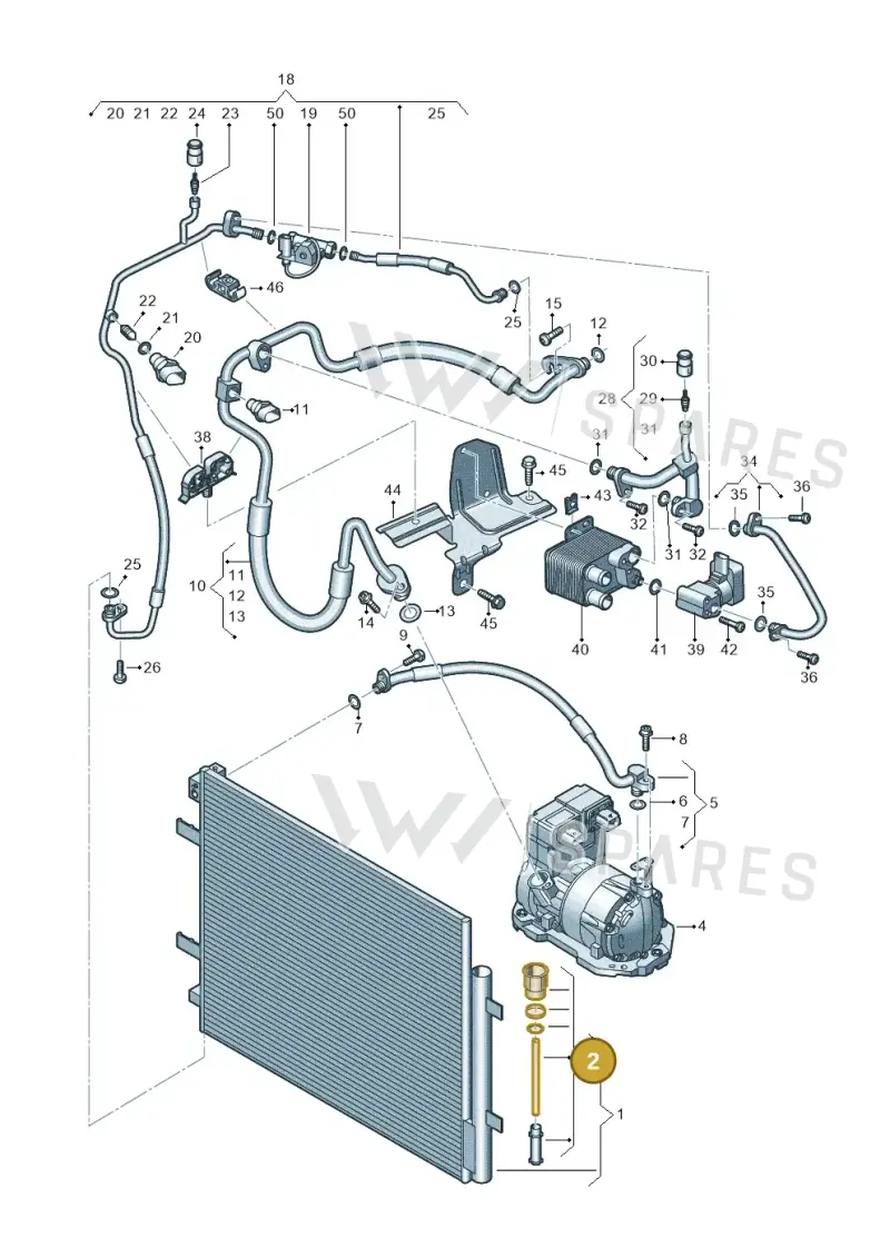 8X0898191C — Audi Q4 Sportback (2021-2022) diagram 89a260700, position 2