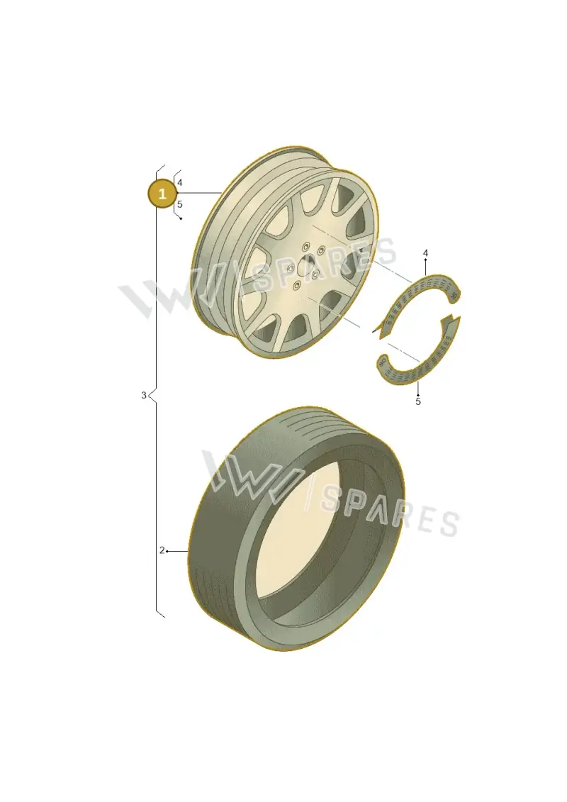 971601017 — Audi RS e-tron GT (2020-2020) diagram 838601100, position 1