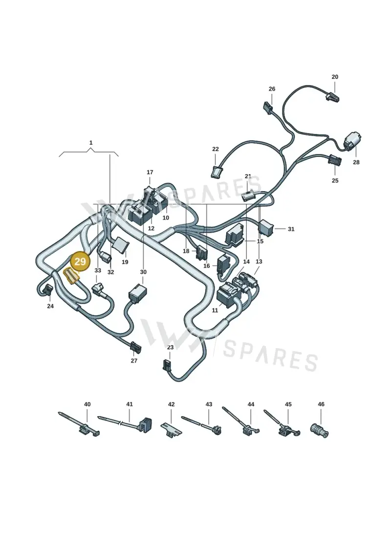 971973119 — Audi A5 Limo 2.0 (2024-) diagram 8wk972900, position 29