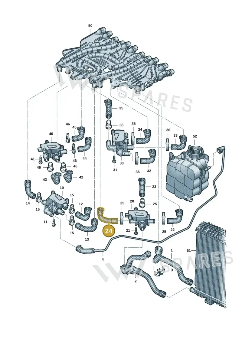 9J1121649 — Audi RS e-tron GT (2020-2020) diagram 4j1121000, position 24