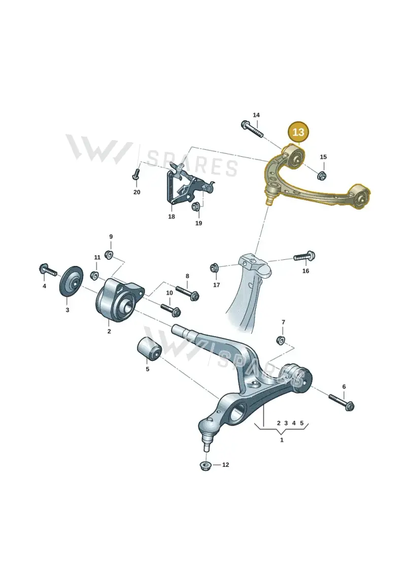 9J1407021B — Audi RS e-tron GT (2020-2020) diagram 4j1407010, position 13