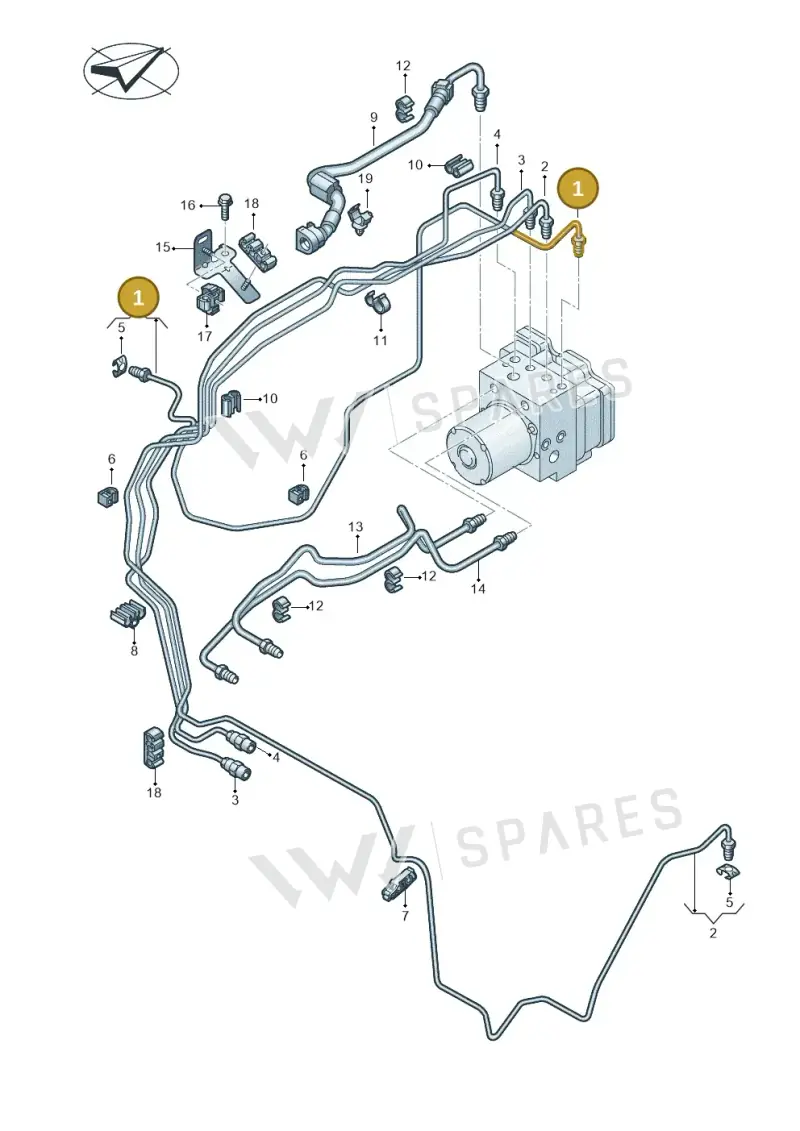 9J1614717C — Audi RS e-tron GT (2020-2020) diagram 4j1611020, position 1