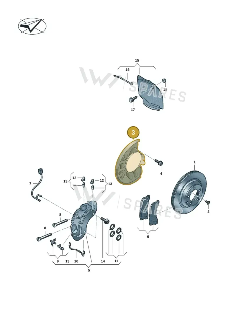 9J1615311G — Audi RS e-tron GT (2020-2020) diagram 4j1615053, position 3