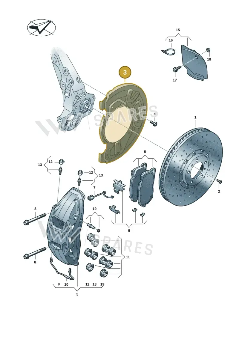 9J1615312J — Audi RS e-tron GT (2020-2020) diagram 4j1615055, position 3