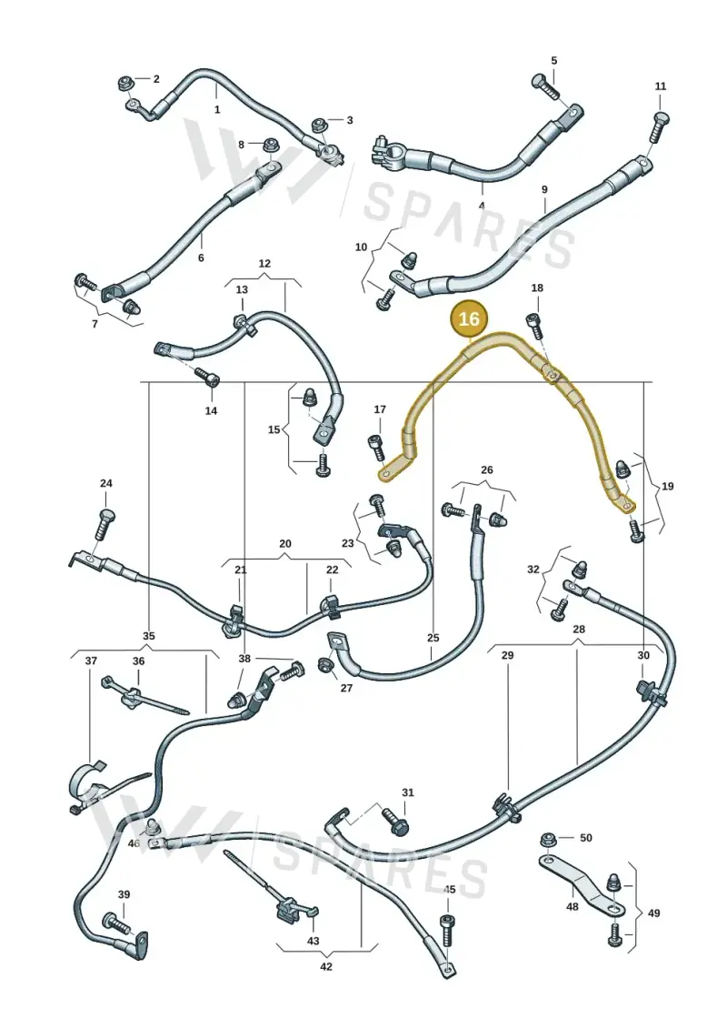 9J1971244L — Audi RS e-tron GT (2020-2020) diagram 4j1972000, position 16