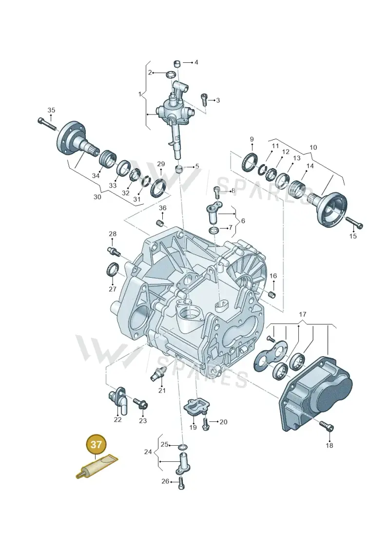 AMV18820003 — Audi A3 Sportback (2019-2021) diagram 827310020, position 37
