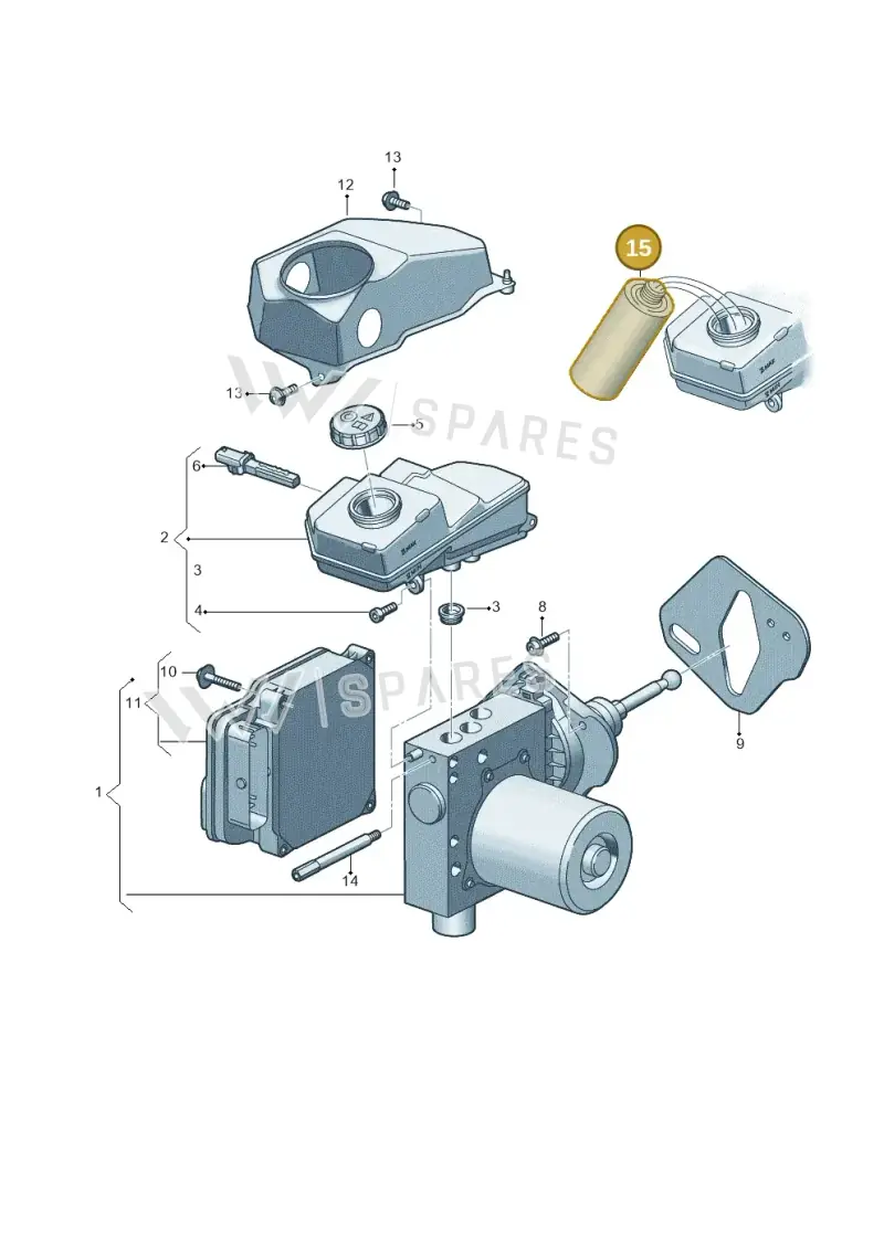 B000750M3 — Audi A5 Limo 2.0 (2024-) diagram 8wk612020, position 15