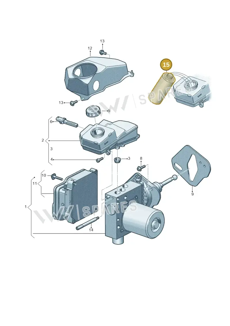 B000750M9 — Audi A5 Limo 2.0 (2024-) diagram 8wk612020, position 15