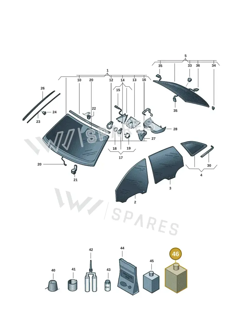 D002000A2 — Audi A5 Avant 2.0 (2024-) diagram 8wk845000, position 46