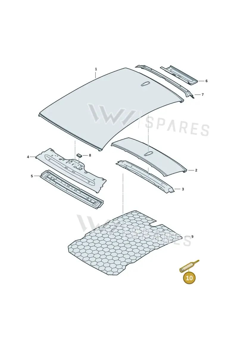 D004660M4 — Audi A5 Limo 2.0 (2024-) diagram 8wh817000, position 10