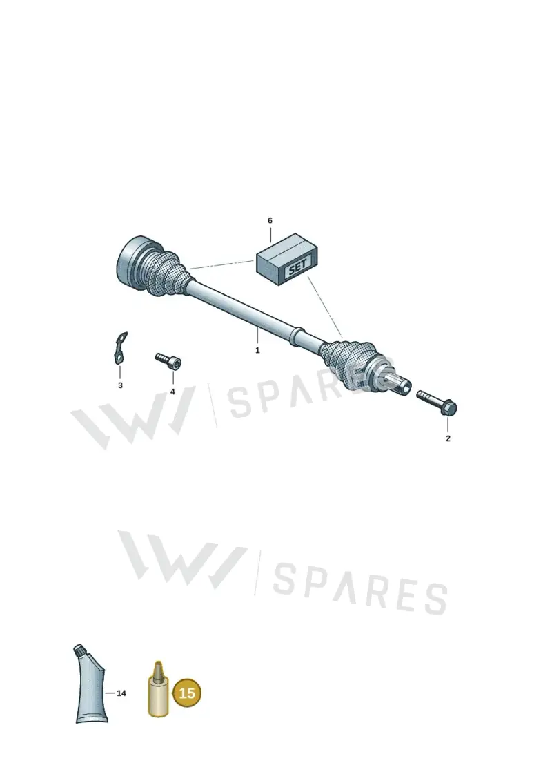 D454300A2 — Audi A5 Limo 2.0 (2024-) diagram 8wk501000, position 15