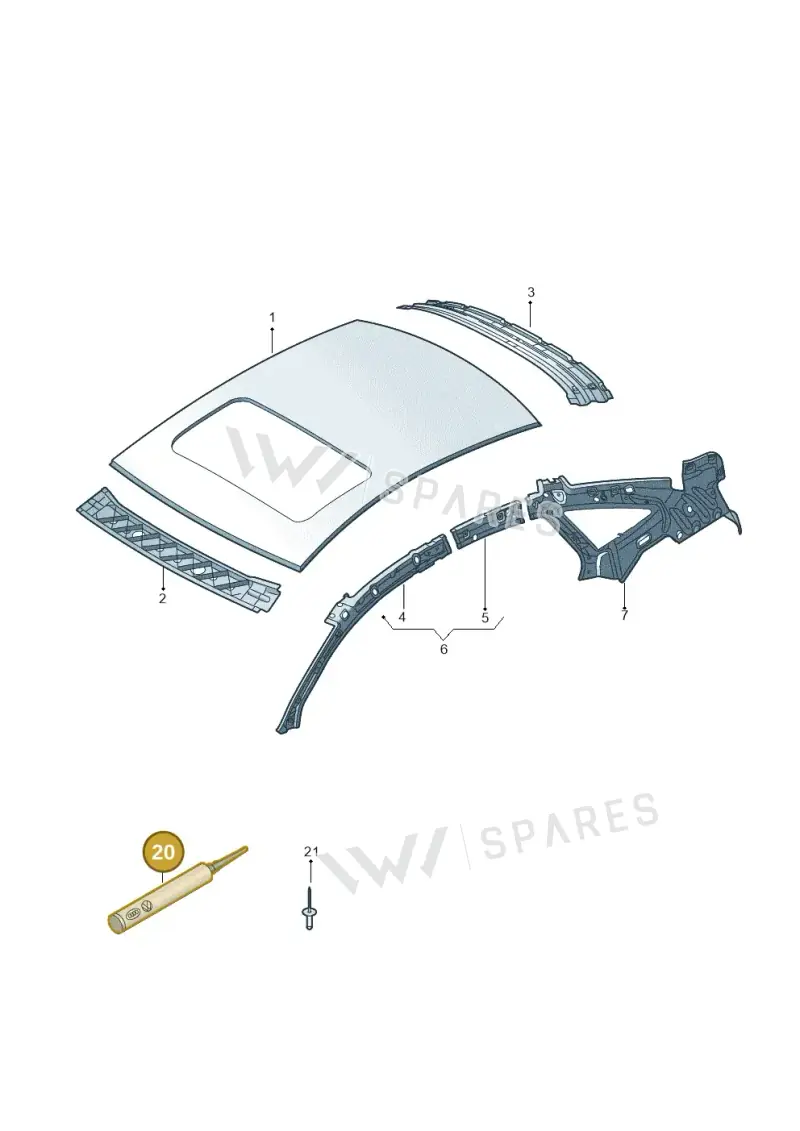 DA180A00A2 — Audi A6/S6/Avant/qu.   05> (2004-) diagram 448817000, position 20
