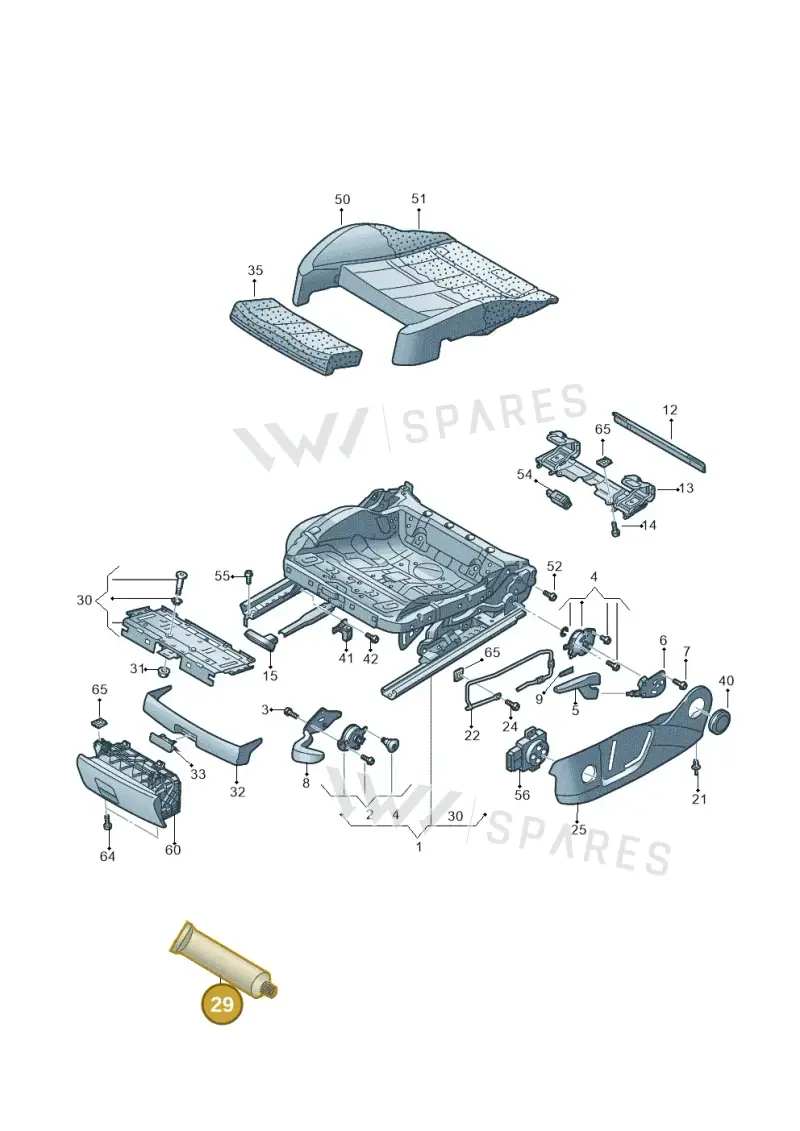G00045002 — Audi RS3 Limousine (2017-2020) diagram 858881000, position 29
