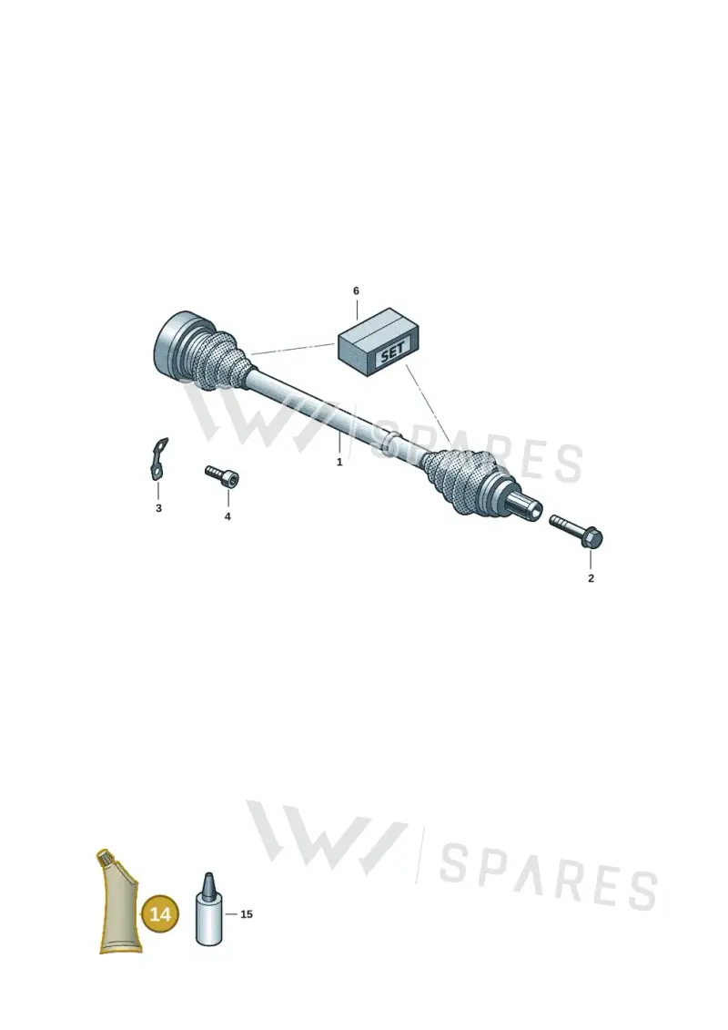 G052133A2 — Audi A5 Limo 2.0 (2024-) diagram 8wk501000, position 14