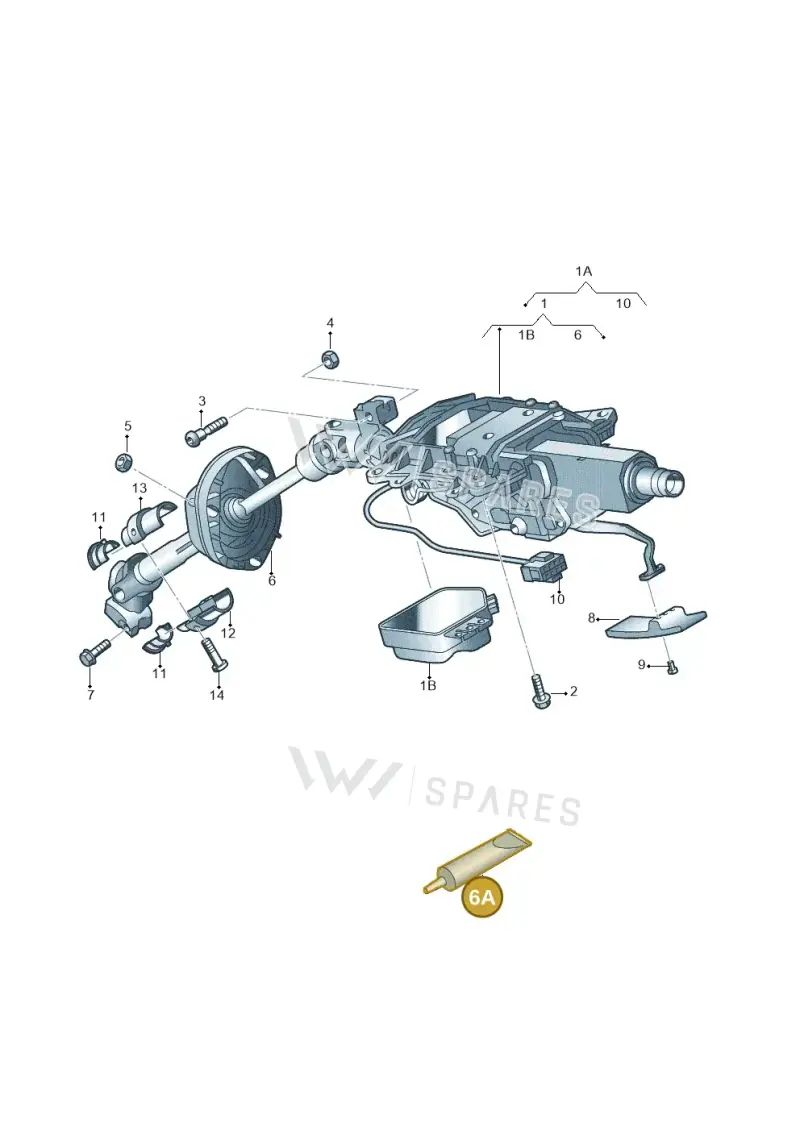 G052172A1 — Audi Q7 qu. 3.0 TDI (2009-2015) diagram 675419500, position 6A