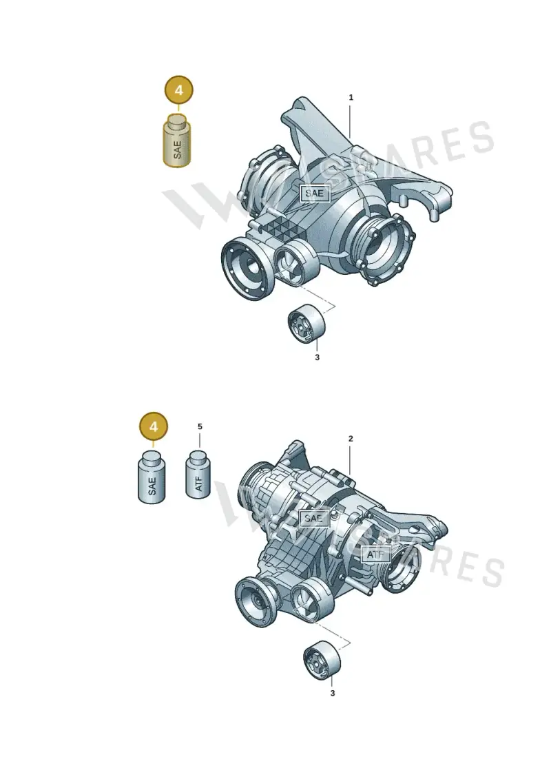 G060190A2 — Audi A6 2.0 (2018-) diagram 849500011, position 4