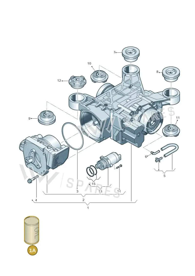 G065175A2 — Audi Q3 quattro (2018-2019) diagram 597525000, position 1A